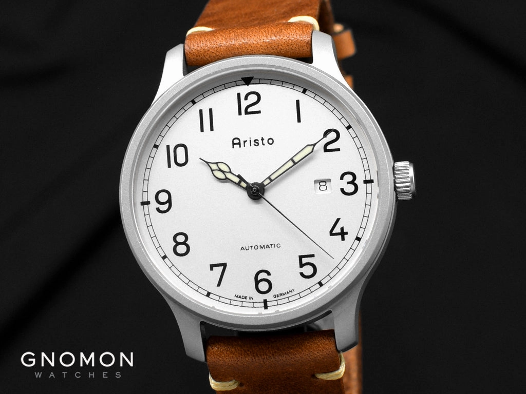 Vintage Marine Grey 42 Leather 3H215A - Sapphire