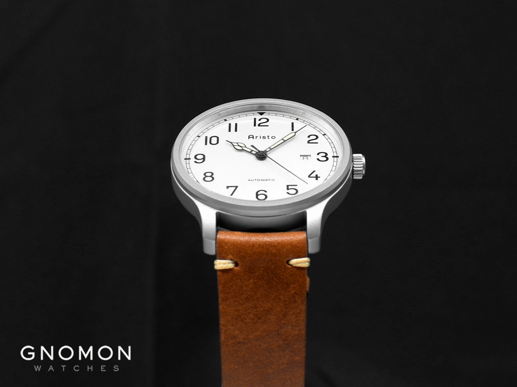 Vintage Marine Grey 42 Leather 3H215A - Sapphire