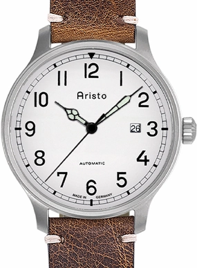 Vintage Marine Grey 42 Leather 3H215A - Sapphire