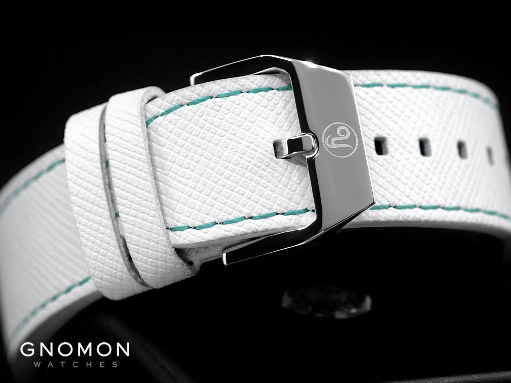 Yachtingraf Croisière Meca-Quartz White - Leather