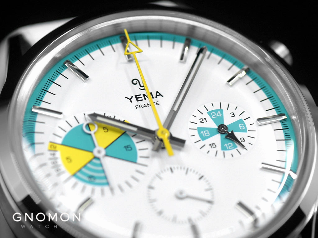 Yachtingraf Croisière Meca-Quartz White - Leather