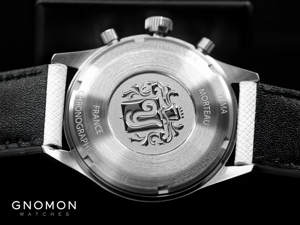 Yachtingraf Croisière Meca-Quartz White - Leather